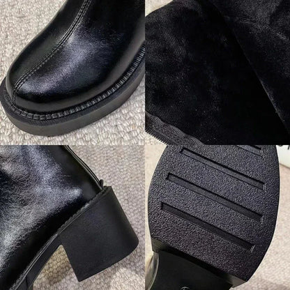 Botas de Invierno de Mujer: Estilo Gótico y Elegante