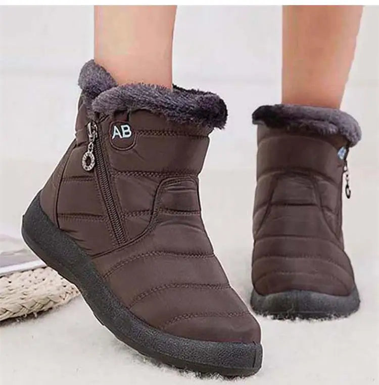 Botas de nieve para Mujer,  impermeables y suaves